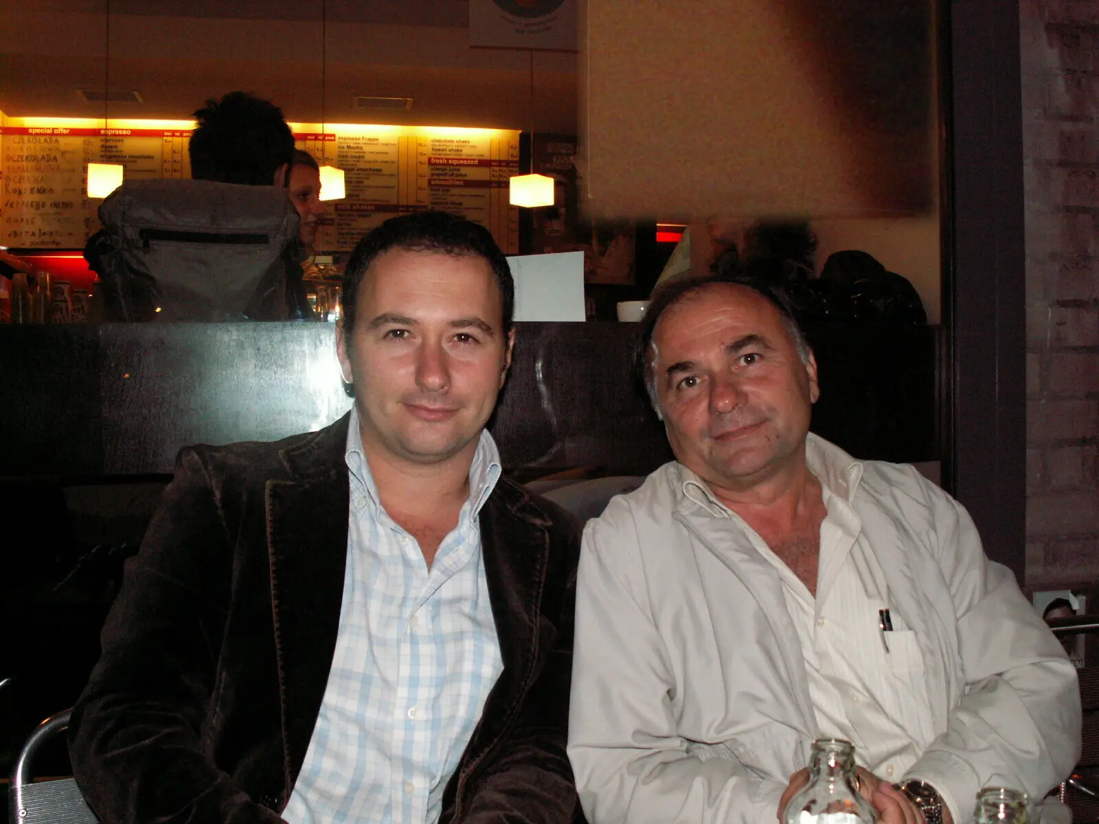 Dorien Malaj with his father Sadik Malaj, founder of Sondor Travel